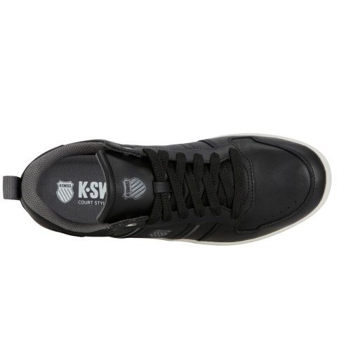 Buty sportowe męskie K-Swiss Lozan Match Lux sneakersy skórzane trampki czarne (04308-032-M)