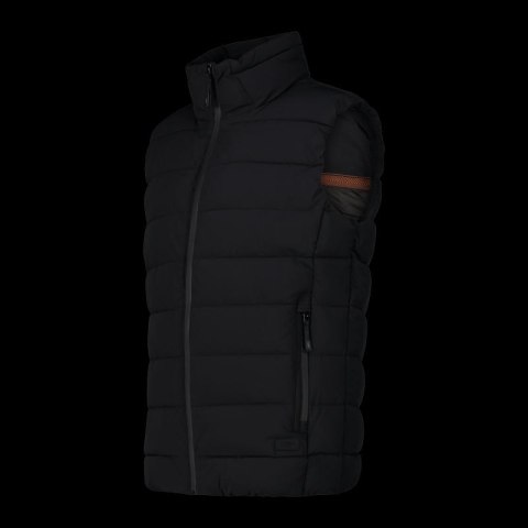 Kamizelka ocieplana męska CMP bezrękawnik sportowy zimowy czarny (34K0757/U901)