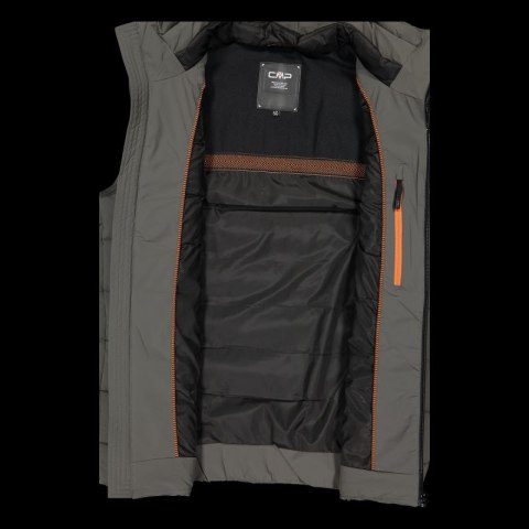 Kamizelka ocieplana męska CMP bezrękawnik sportowy zimowy szary (34K0757/E910)