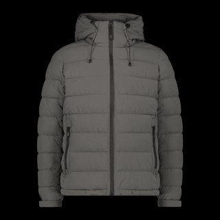 Kurtka z kapturem męska CMP zimowa sportowa ocieplana szara (34K0167/E910)