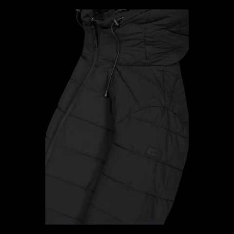 Kurtka zimowa męska CMP sportowa z kapturem ocieplana czarna (34K0167/U901)