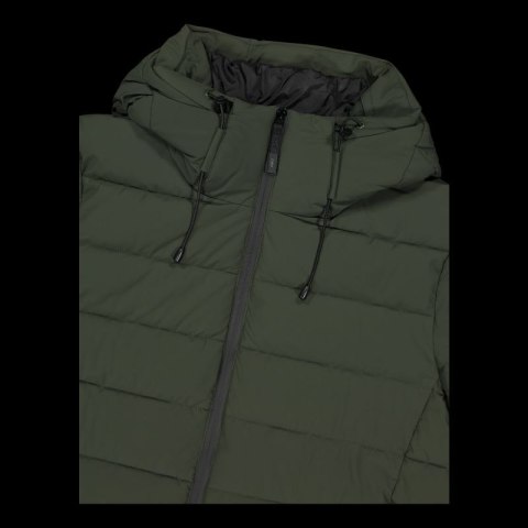 Kurtka zimowa męska CMP sportowa z kapturem ocieplana zielona (34K0167/F905)