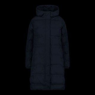 Płaszcz na zimę z kapturem damski CMP kurtka ocieplana wodoodporna czarna (34K0096/N950)