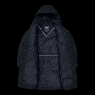 Płaszcz na zimę z kapturem damski CMP kurtka ocieplana wodoodporna czarna (34K0096/N950)