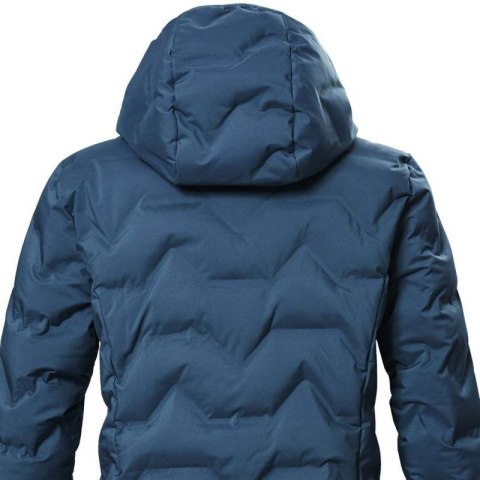 Parka zimowa damska Killtec KOW 9 pikowana parka z kapturem długa wodoodporna niebieska (41806/744)