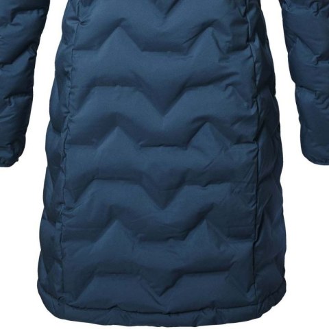 Parka zimowa damska Killtec KOW 9 pikowana parka z kapturem długa wodoodporna niebieska (41806/744)