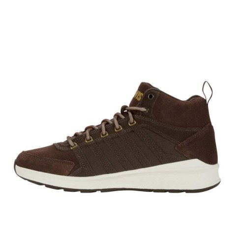Buty sportowe męskie K-Swiss Vista Trainer MID WNT zamszowe sneakersy brązowe (07145-229-M)