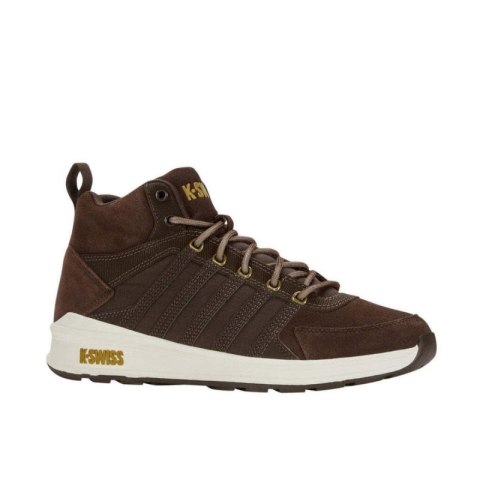 Buty sportowe męskie K-Swiss Vista Trainer MID WNT zamszowe sneakersy brązowe (07145-229-M)