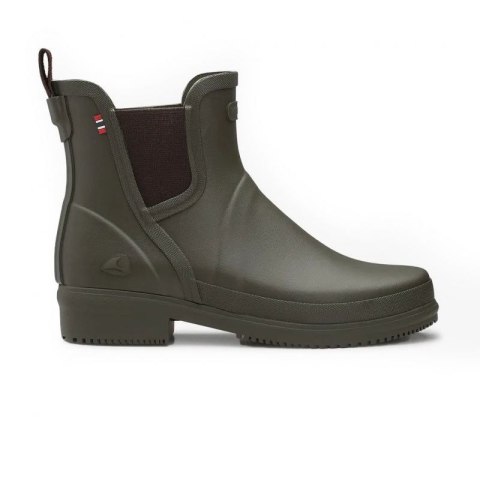 Kalosze damskie gumowe Viking Gyda trzewiki zielone wodoodporne (1-37500-4)