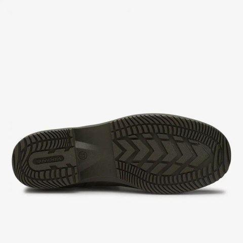 Kalosze damskie gumowe Viking Gyda trzewiki zielone wodoodporne (1-37500-4)