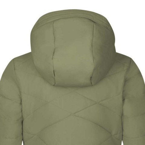 Kurtka ocieplana dla dziewczynki Trollkids Girls Bergen Coat plaszcz długi wodoodporny zielony (460-350)