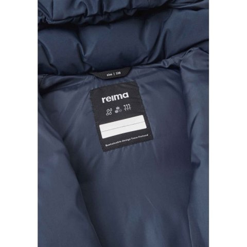 Kurtka puchowa dziecięca Reima Down jacket. Paimio Navy Age 3 Junior Unisex wodoodporna granatowa (5100282A-6980)