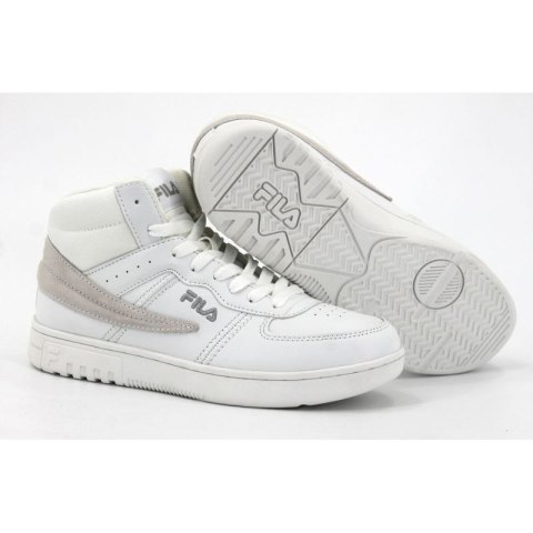 Sneakersy wysokie damskie Fila Noclaf MID WMN buty sportowe za kostkę białe (FFW025410004)
