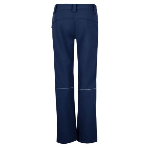 Spodnie softshellowe dziewczęce/chłopięce Trollkids Kids Fjell Softshell Pant granatowe (117-100)
