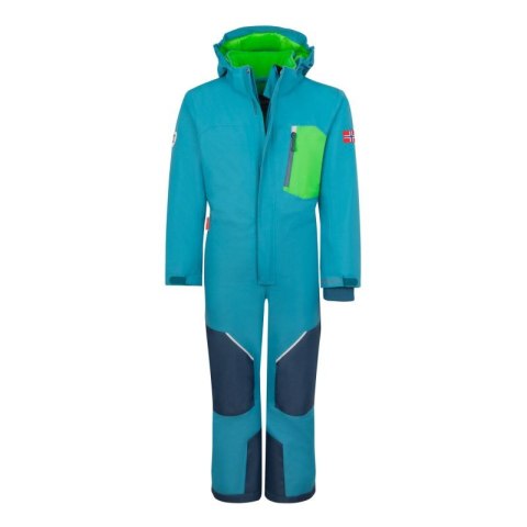 Kombinezon śnieżny dziecięcy Trollkids Kids Isfjord Snowsuit XT zimowy niebieski (639-104)