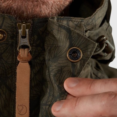 Kurtka softshellowa męska Fjällräven Värmland Wool Jacket M outdoorowa zielona (F86903-633-636)