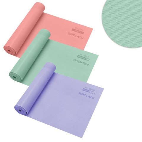 Zestaw 3 gum fitness Spokey RIBBON TEX SET