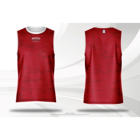 Koszulka bez rękawów MASTERS do kick lightu (WAKO APPROVED)