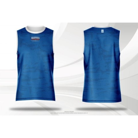 Koszulka bez rękawów MASTERS do kick lightu (WAKO APPROVED)