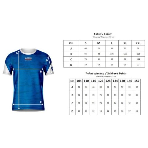 Koszulka treningowa MASTERS (WAKO APPROVED)