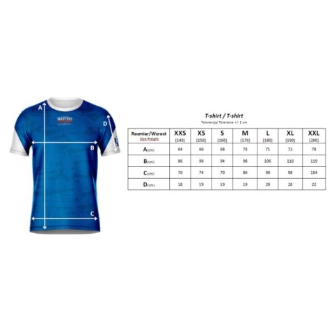 Koszulka treningowa MASTERS (WAKO APPROVED)