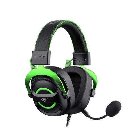 Słuchawki gamingowe Havit H2002E (czarny/zielony)