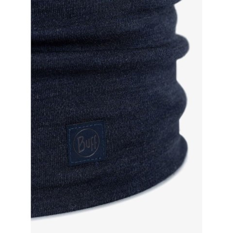 Bandana BUFF MERINO HEAVYWEIGHT NECK WARMER SOLID INDIGO