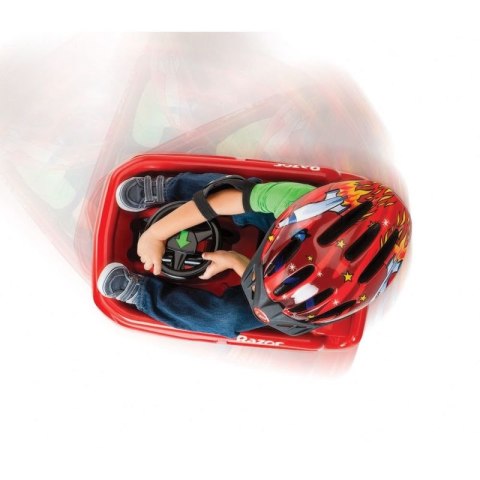 Pojazd elektryczny Razor Crazy Cart Kiddie 25173660 (kolor czerwony)