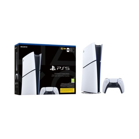 Sony PlayStation 5 Digital 1TB Slim (White Box)