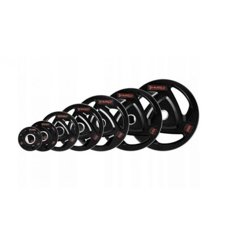 Talerz olimpijski ogumowany 25 kg HMS TOX25