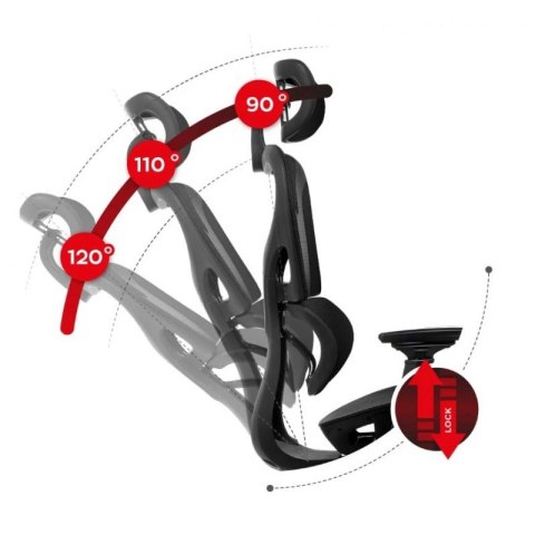 Fotel gamingowy Huzaro Combat 8.0 Carbon