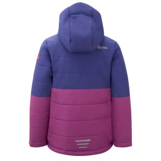 Kurtka zimowa dziecięca Trollkids Kids Hemsedal Snow Jacket XT ocieplana wodoodporna fioletowa (513-154)