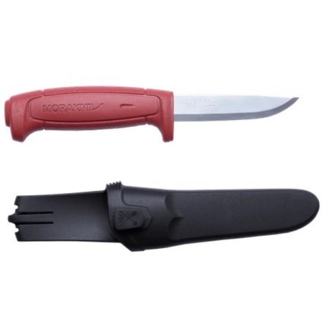 Nóż Morakniv BASIC 511 - Carbon Steel - Czerwony