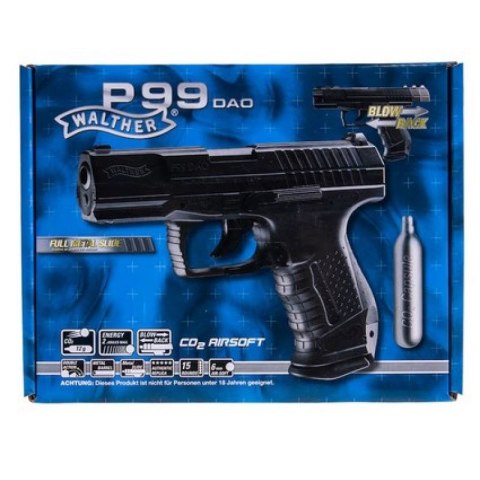 Pistolet ASG Walther P99 DAO GBB CO2