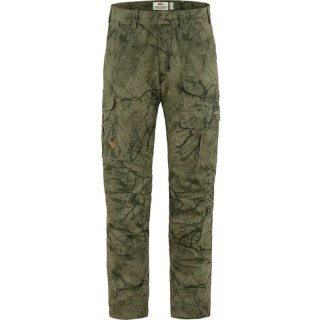 Spodnie męskie Fjällräven Barents Pro Hydratic Trs M Green Camo-Deep Forest (F90228-626-662)