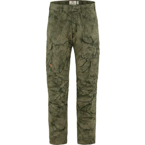 Spodnie męskie Fjällräven Barents Pro Hydratic Trs M Green Camo-Deep Forest (F90228-626-662)