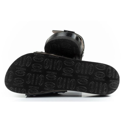 Klapki drewniaki Scholl x HFD Pescura W F304421004