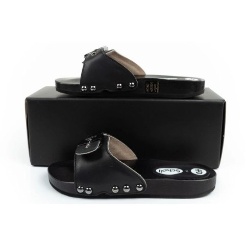 Klapki drewniaki Scholl x HFD Pescura W F304421004