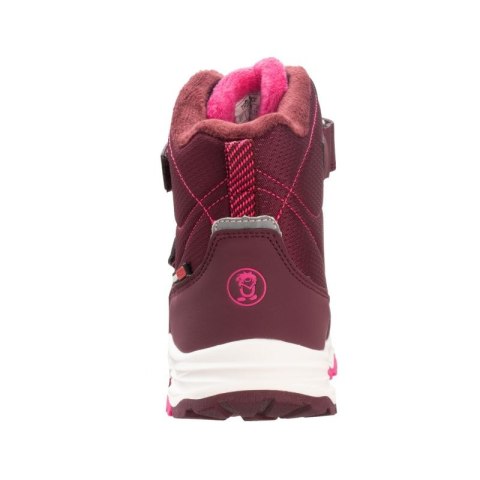 Buty zimowe Trollkids Kids Hafjell Winter Boots dla dziewczynki/chłopca wodoodporne fioletowe (264-419)