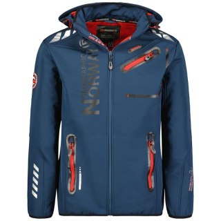 Geographical Norway Softshell ROYAUTE DB NAVY RED MEN 068 (WY2001H/GN/Navy / Red)