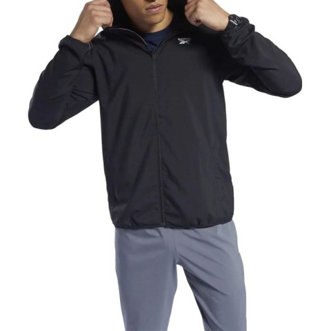 Kurtka męskie Reebok ID TRAIN WOVEN JACKET FP9172 Czarny (100038788)
