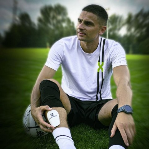 Nagolenniki piłkarskie Proskary Mini białe