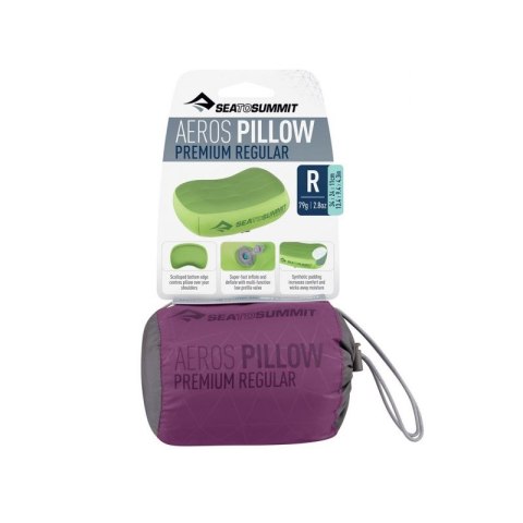 Poduszka SEA TO SUMMIT Aeros Premium Regular Magenta