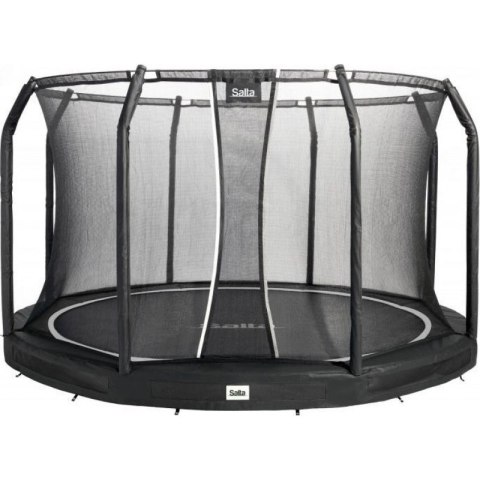 Trampolina Premium Ground Combo 366cm Czarna