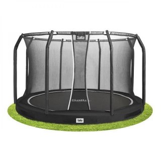 Trampolina Premium Ground Combo 366cm Czarna