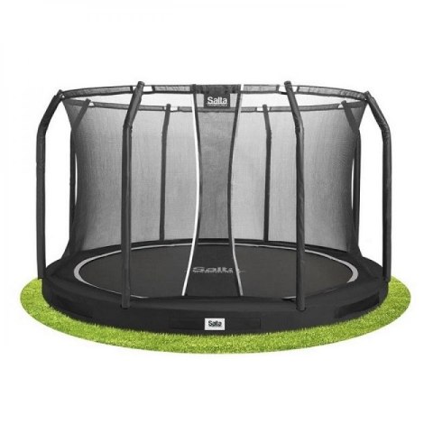 Trampolina Premium Ground Combo 366cm Czarna