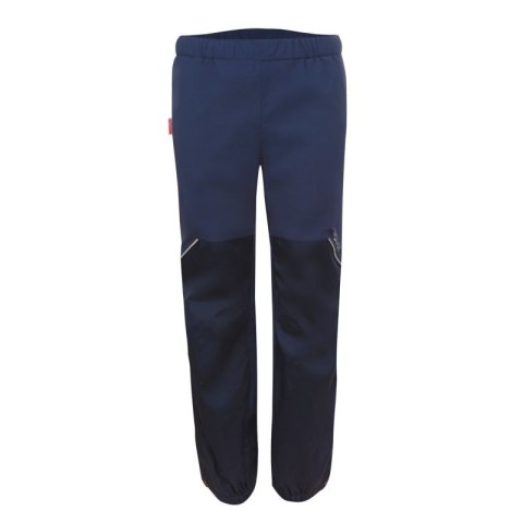 Wodoodporne spodnie dziecięce dla chłopca/dziewczynki Trollkids Kids Lofoten Rain Pants navy (374-100)