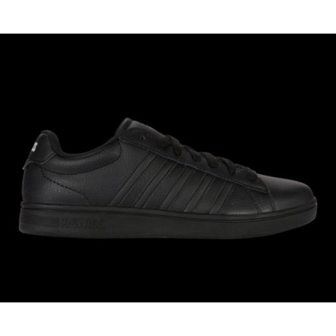 Męskie sneakersy K-Swiss COURT TIEBREAK II BLACK/BLACK/BLACK-M (04413-010-M)