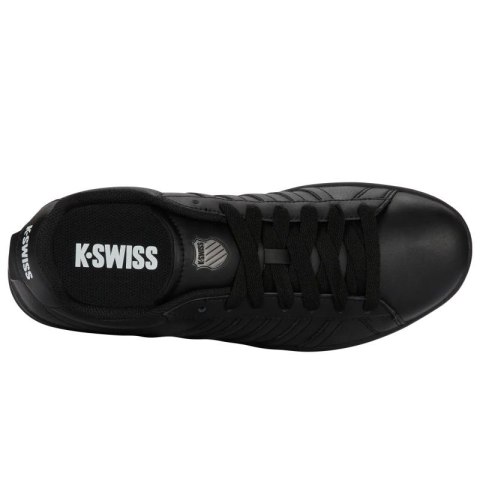 Męskie sneakersy K-Swiss COURT TIEBREAK II BLACK/BLACK/BLACK-M (04413-010-M)