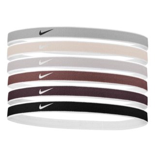 Opaska na włosy Nike Swoosh Sport HeadbandsS 6 pak Tipped 92800592027